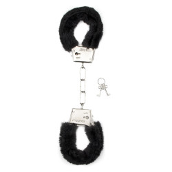  Menottes en fourrure Furry - Black